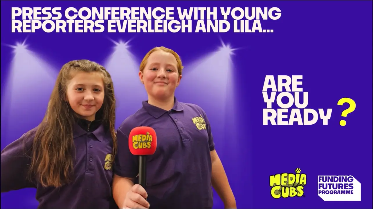 Media Cub reporters grill new Funding Futures Programme award winners in special press conference