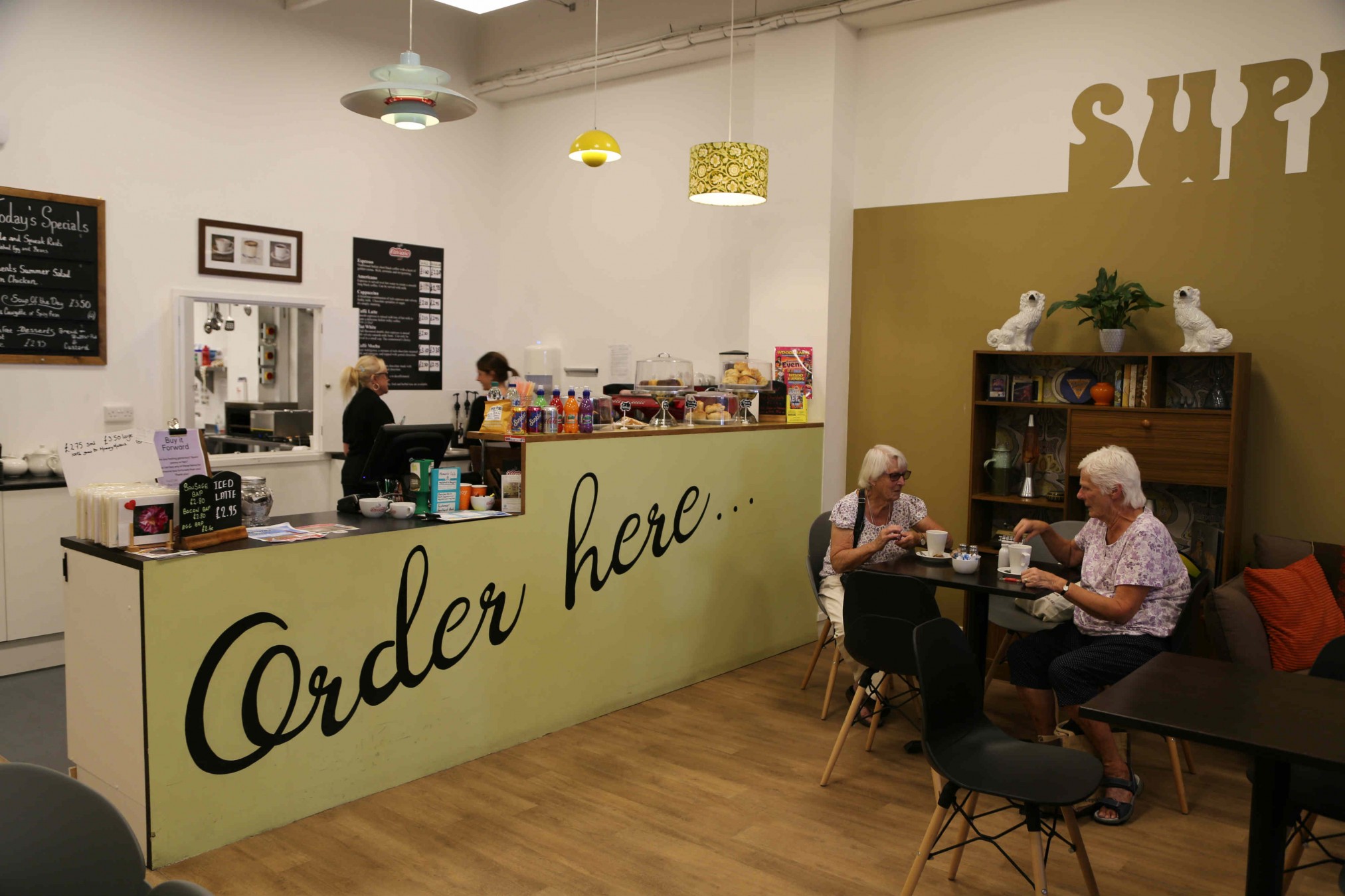 Moments Cafe, supported by UnLtd, located in Plymouth